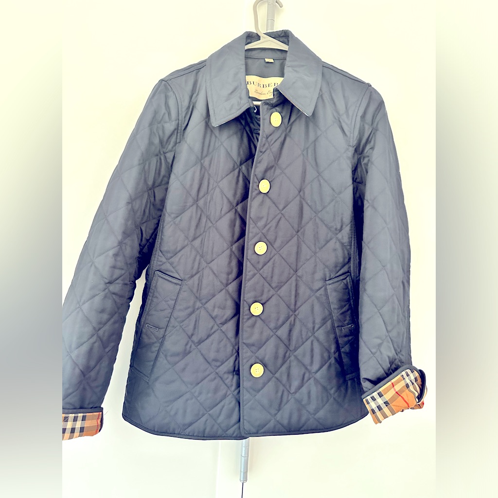 Burberry Printed Shell Jacket